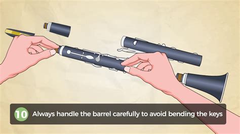 How To Assemble A Clarinet For Beginners Youtube