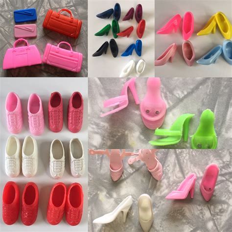 Vintage Barbie Shoe And Accessory Lots Mattel Doll Accessories