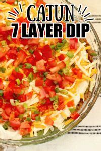 Cajun Layer Dip Diary Of A Recipe Collector