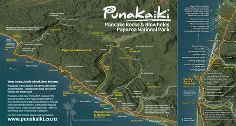 Punakaiki Maps Official Punakaiki Tourism Website