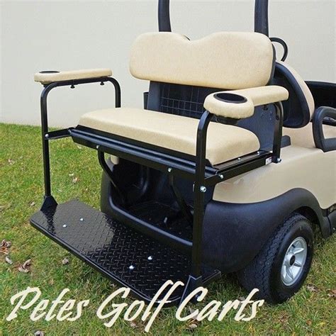 Club Car Precedent Golf Cart Rear Flip Back Seat Kit