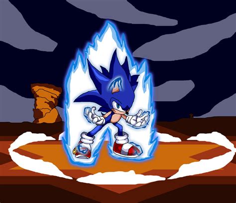 Light speed mode Sonic by UkrainianSonicArts on DeviantArt