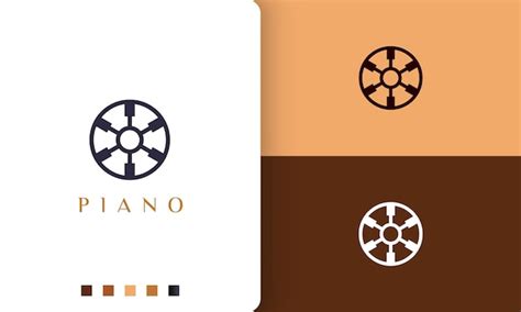 Premium Vector Simple And Modern Logo Or Icon For Piano App