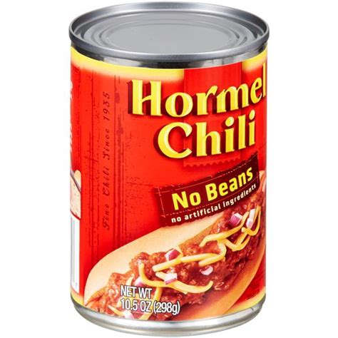 Hormel Turkey Chili No Beans Nutrition Facts Blog Dandk