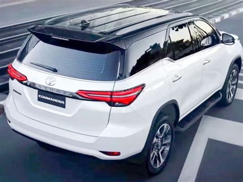 Limited Edition Toyota Fortuner Commander Revealed Carwale