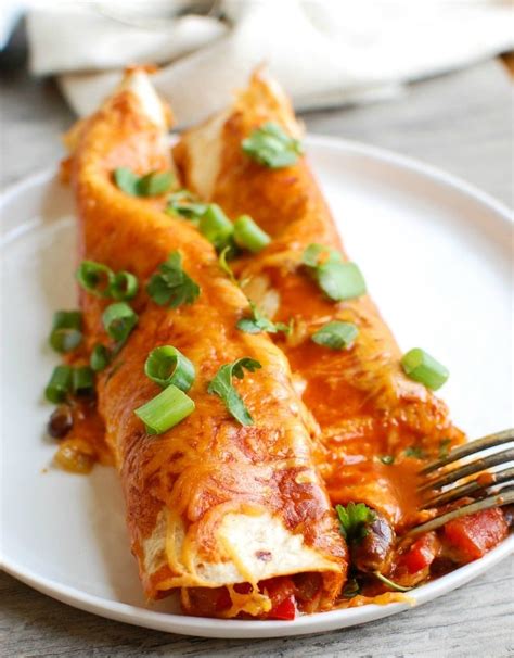 Easy Vegetarian Enchiladas Recipe A Cedar Spoon