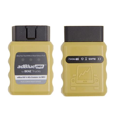 Buy Adblueobd2 Emulator For Benz Trucks Adblue Def And Nox Emulator Via Obd2 Plug And Drive