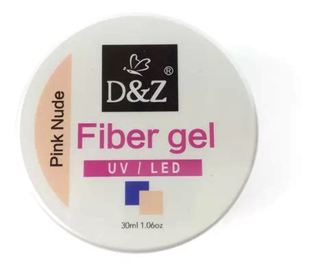 Gel Fiber Gel D Z Led Uv Unhas Fibra Acrigel Porcelana 30ml