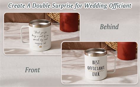 Amazon Lifecapido Wedding Officiant Gifts Best Officiant Ever