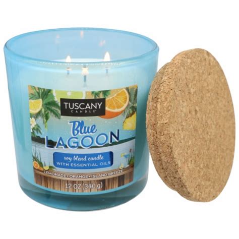 Tuscany Limited Edition Blue Lagoon Scented Jar Candle Ct Smiths