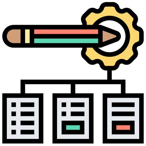 Framework Meticulous Lineal Color Icon