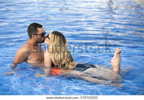 Honeymoon Romantic Lovers Vacation On Tropical Stock Photo (Edit Now ...