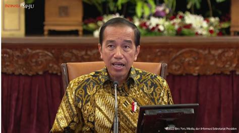 Panggil Menterinya Jokowi Lagi Lagi Singgung Resesi Ekonomi Minta Anak