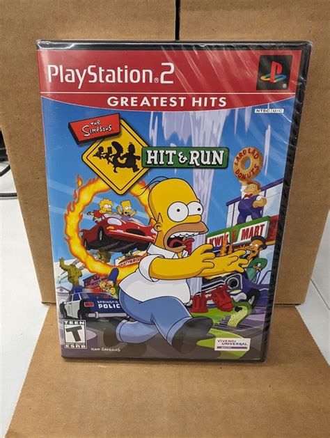 The Simpsons Hit Run Ps New Sealed Read Description