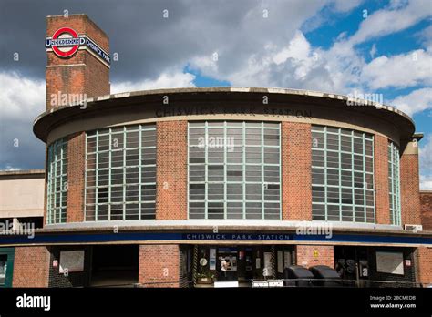 District Line Chiswick Park Underground Station Bollo Lane Chiswick