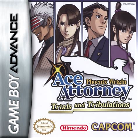 Phoenix Wright Ace Attorney Trials And Tribulations Rom Nintendo Gba