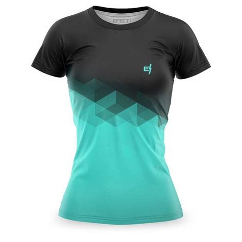 Camisa Dry Fit Feminina Esportiva Academia Proteção Uv50 Preto