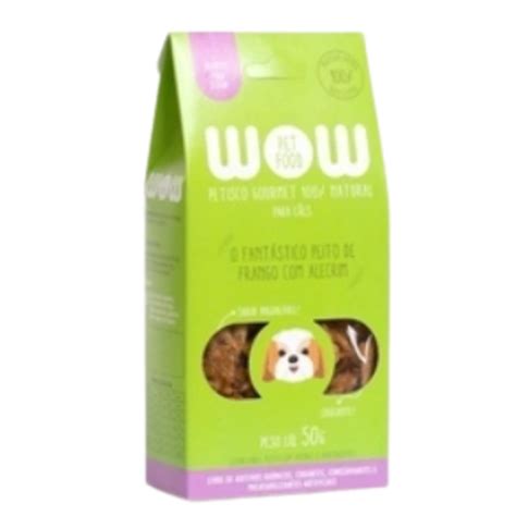 Petisco Natural Peito De Frango E Alecrim 50 G WOW Pet Food