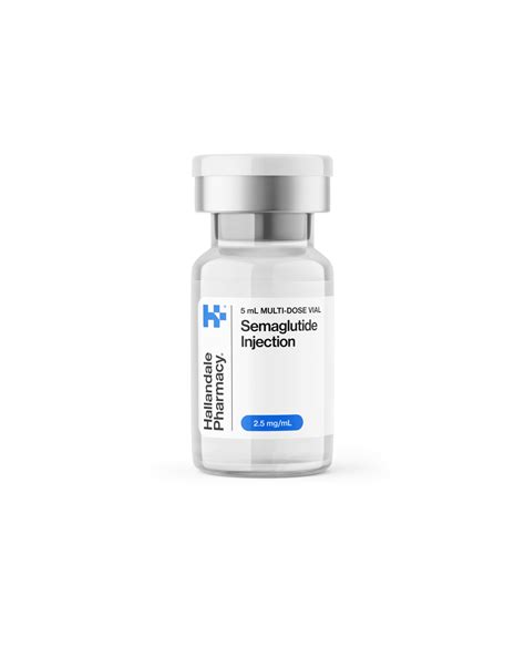 Semaglutide 5 mL Injectable 2.5 mg/mL - Hallandale Pharmacy