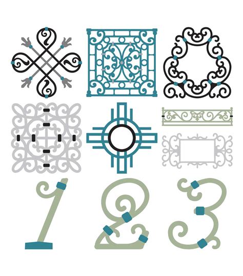 Provo Craft Cricut Shape Cartridge Ornamental Iron 2 Joann