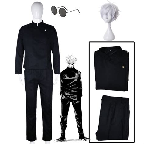 Wgb Gojo Satoru Cosplay Costume Anime Jujutsu Kaisen Season School