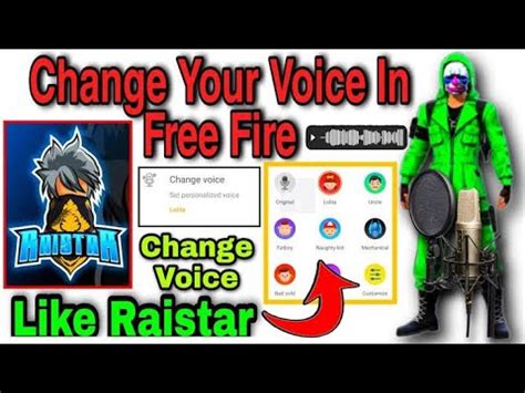 How To Change Voice In Free Fire Changer App For Free L Ms Gaming