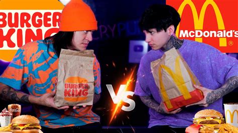 Mcdonalds Vs Burger King Cu L Es Mejor Youtube