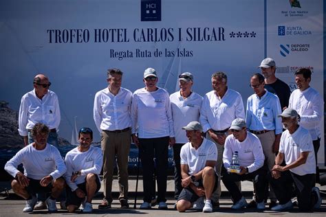 Juan Carlos I Sale A Navegar En Sanxenxo Pontevedra Para Entrenar