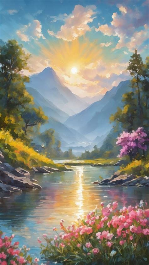 Pin By Liza Art On My Creations Nature S Beautiful Mountains Art