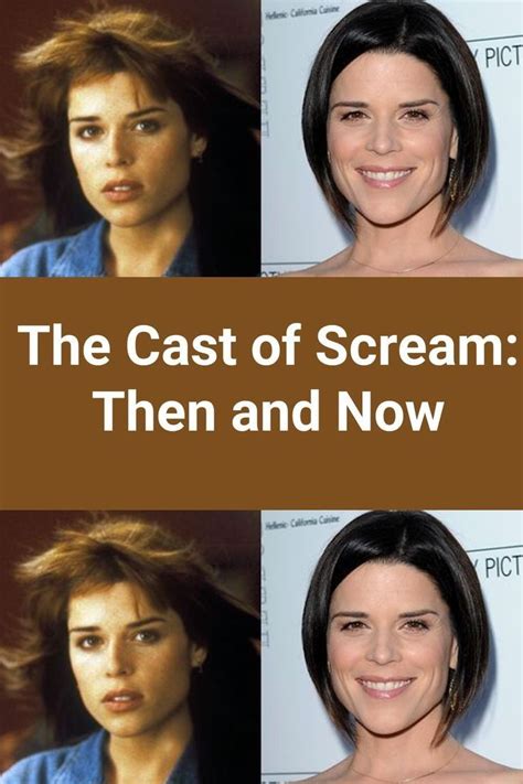 The Cast of Scream: Then and Now | Scream cast, It cast, What if movie