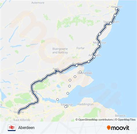 Scotrail Route Schedules Stops Maps Aberdeen Updated