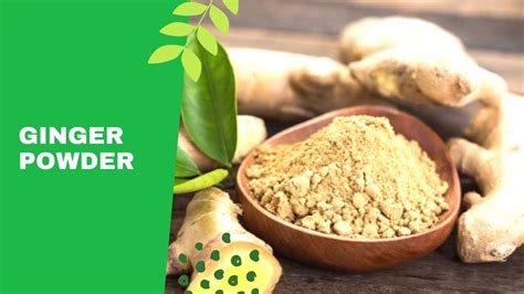 How To Make Dry Ginger Powder Homemade Ginger Powder Recipe Sonth Powder Youtube