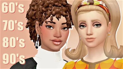 Retro Hair Sims 4 Cc Hair Style Blog Hot Sex Picture