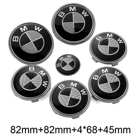 BMW LOGO EMBLEMAT ZNACZEK 7 SZTUK KOMPLET 51148132375 za 88 zł z FUZHOU