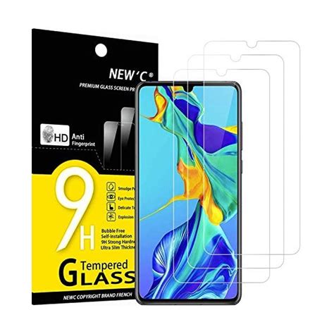 New C Lot De Verre Tremp Compatible Avec Huawei P Film