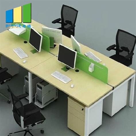 Customized Color Office Furniture Partitions Modular Office Cubicles