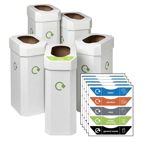 Combin Cardboard Recycling Bins Free Delivery Storage N Stuff