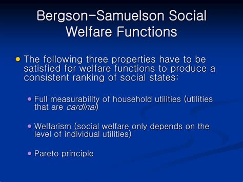 Ppt The Compensation Principle And Social Welfare Function Powerpoint