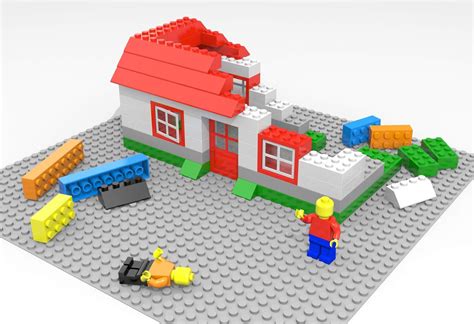 Lego House - 3D Model by iandrik