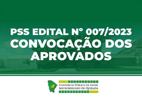 CPSMQ convoca os aprovados do PSS Edital nº 007 2023 para contratação