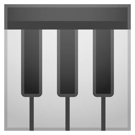 Musical Keyboard Icon Noto Emoji Objects Iconset Google