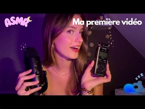 ASMR Ma première vidéo Blue yeti VS Tascam YouTube