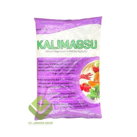 Jual Pupuk Kalimagsu Kg Pupuk Organik Kalium Magnesium Sulfat Pt