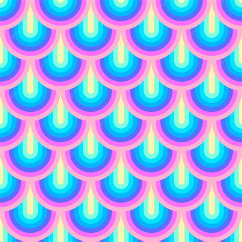 Premium Vector Unicorn Rainbow Stripes Pattern Neon Pastel Rainbow