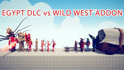 Egypt Dlc Team Vs Wild West Addon Team Totally Accurate Battle