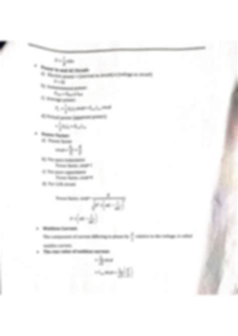 Solution Alternating Current Physics Notes Studypool