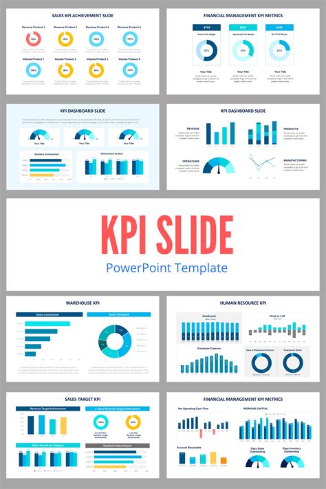 Kpi Powerpoint Templates Best Design Infographic Templates Business