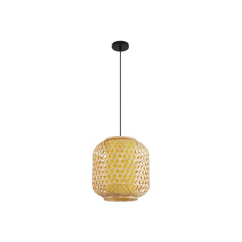 Lampe De Plafond En Bambou Lampe Suspendue De Style Boho Bali Karen