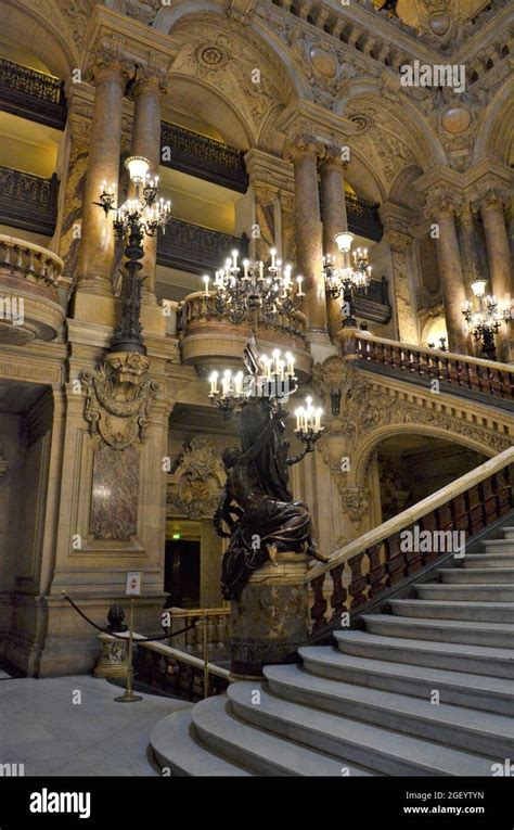 Interior of the Opera National de Paris, France Stock Photo - Alamy