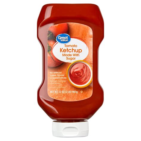 Great Value Tomato Ketchup 32 Oz Walmart